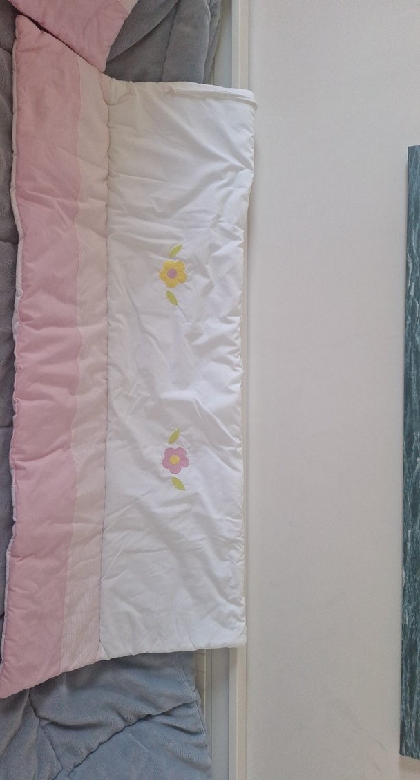 Nakışlı Pembe Pastel Bebek Uyku Aksesuarı - Görsel 2