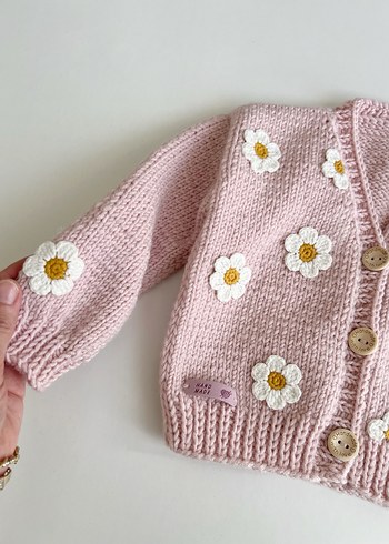 Örgü hırka - Görsel 5