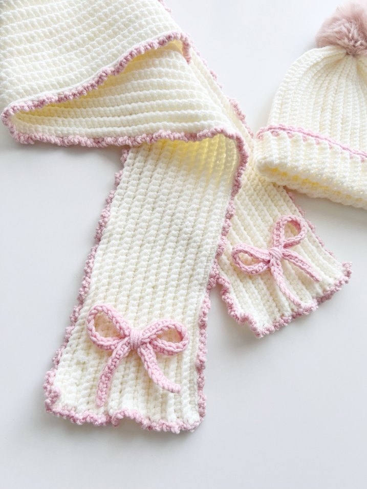 Çocuk Bere ve Atkı Seti - Görsel 4