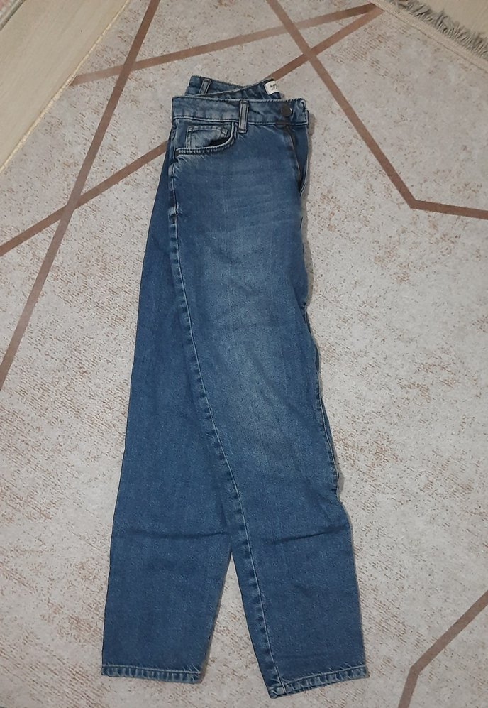 Kadın Mom Jean - Görsel 3