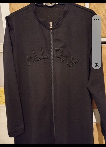 Allday fermuarlı sweat kap