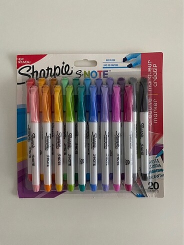 Sharpie Snote 20li Set