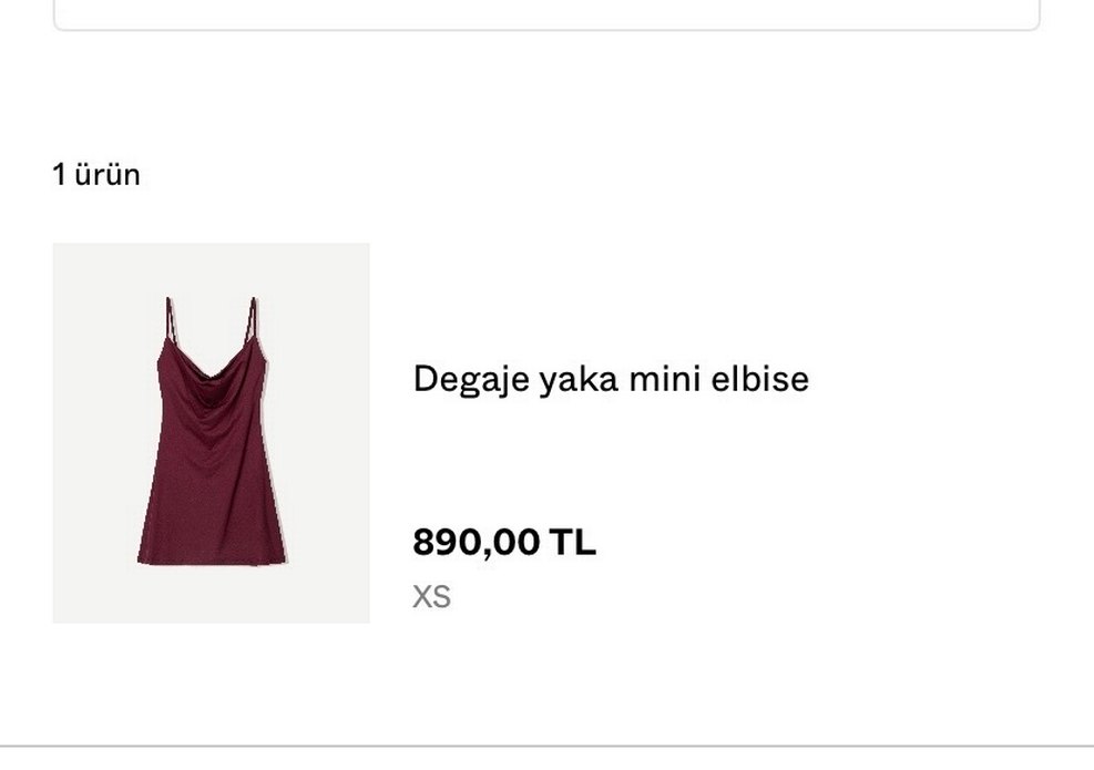 Bordo Degaje yaka mini elbise - Görsel 3