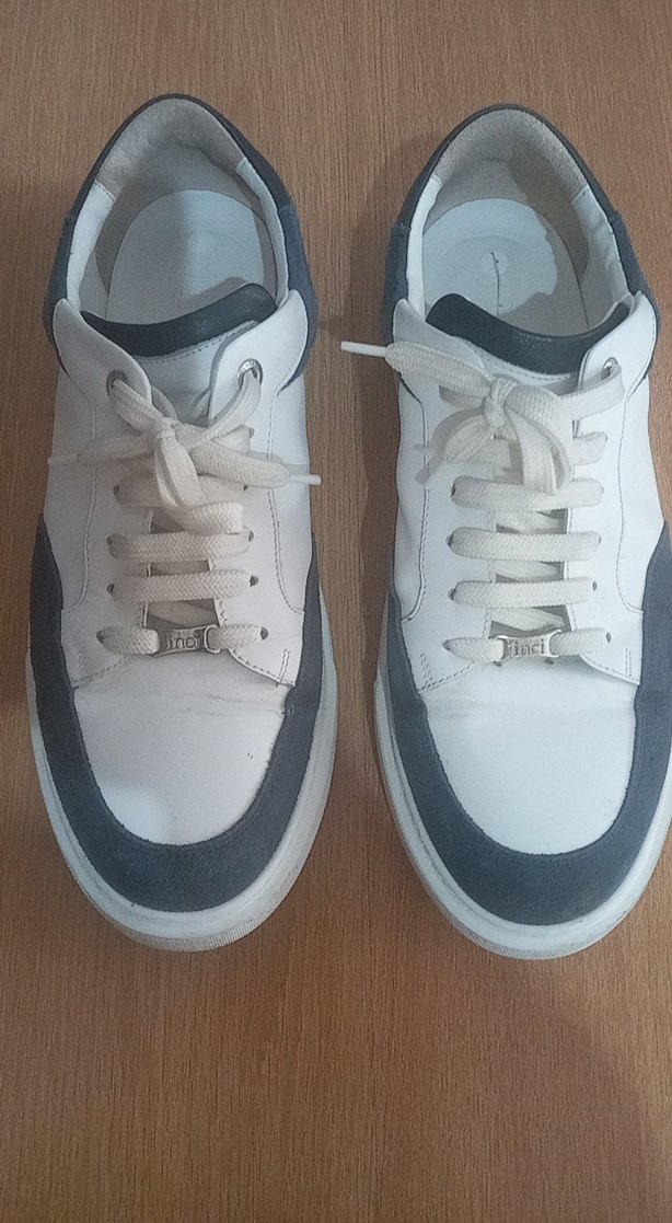 Beyaz Erkek Ayakkabı Bağcıkları - Sokak Stili İnci orjinal - Görsel 4