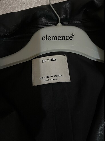 m Beden bershka deri ceket