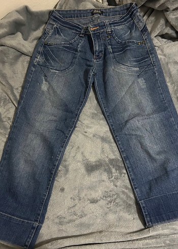 Dolce & Gabbana D G Mavi Kapri Jean Pantolon