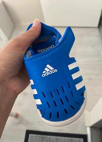 Mavi Adidas Erkek Çocuk Sandalet Velcro