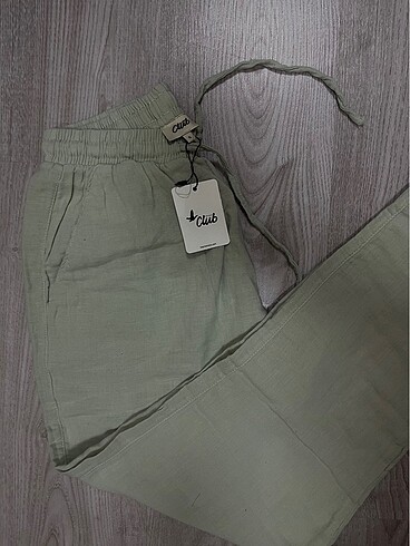 Beymen Club Mint Yeşili 0 Keten Pantolon