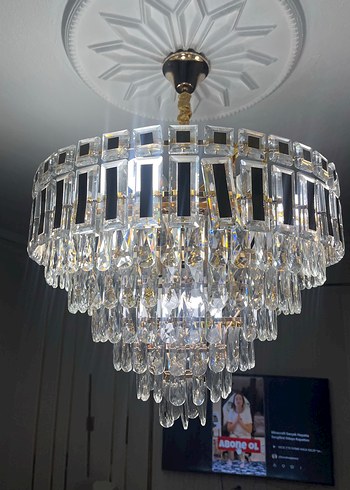 Philips Sampanya Tonlu Tacli Kristal Avize