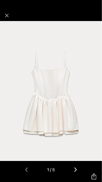 Zara ZARA KORSE ELBİSE
