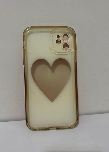 Parlak Kırmızı Bohem Kalp Desenli Telefon Kılıfı - Görsel 3