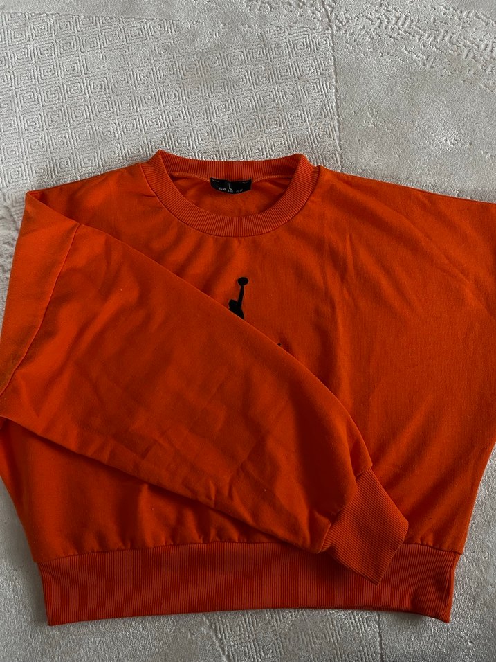 Oversize Spor Sweatshirt - Görsel 2