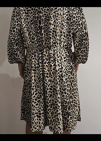 26 Beden River Island Yeni Etiketsiz Leopar Elbise 4XL/26UK beden