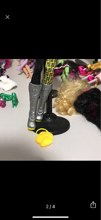 Beden Monster high frankie