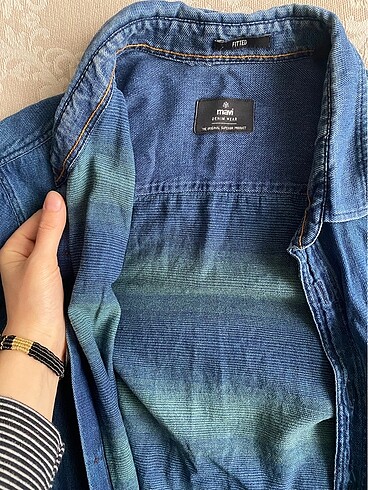 Mavi Jeans Mavi kot gömlek