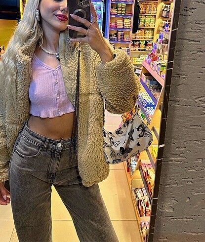 Defacto Crop Bluz