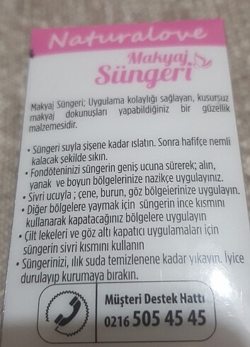 Makyaj Fondöten süngeri - Görsel 3