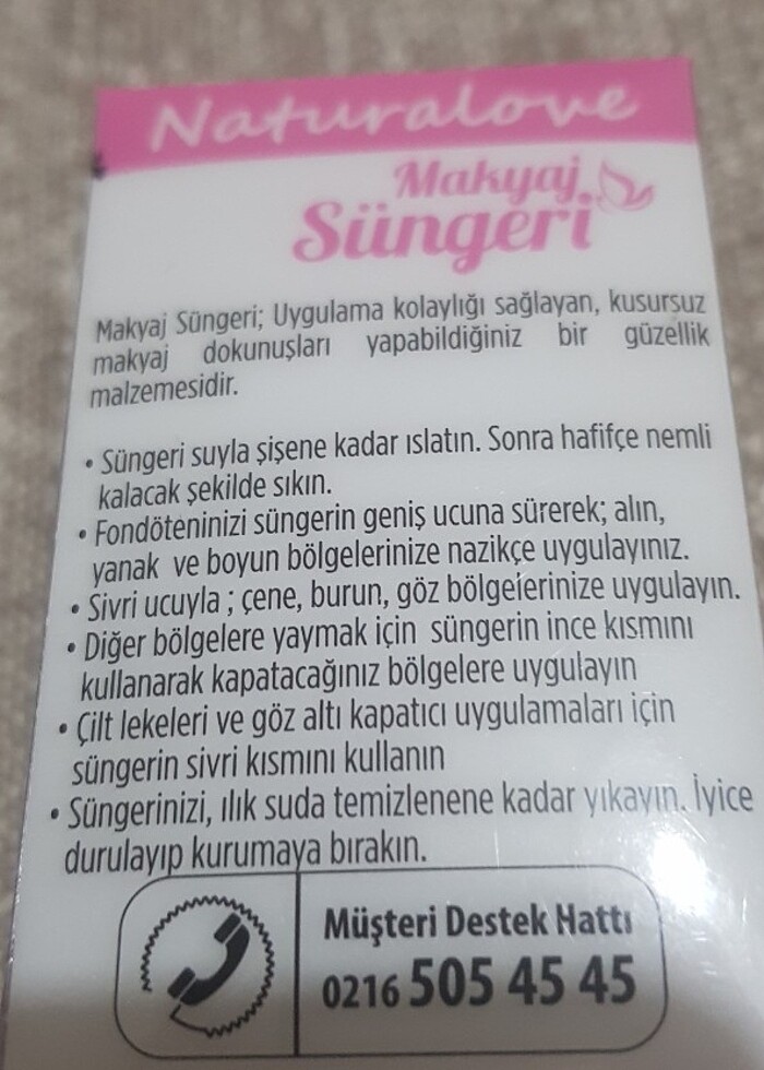  Makyaj Fondöten süngeri - Görsel 3