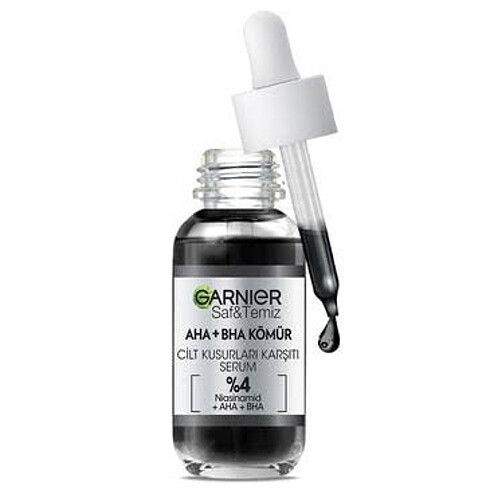 GARNIER AHA+BHA Kömür Serumu