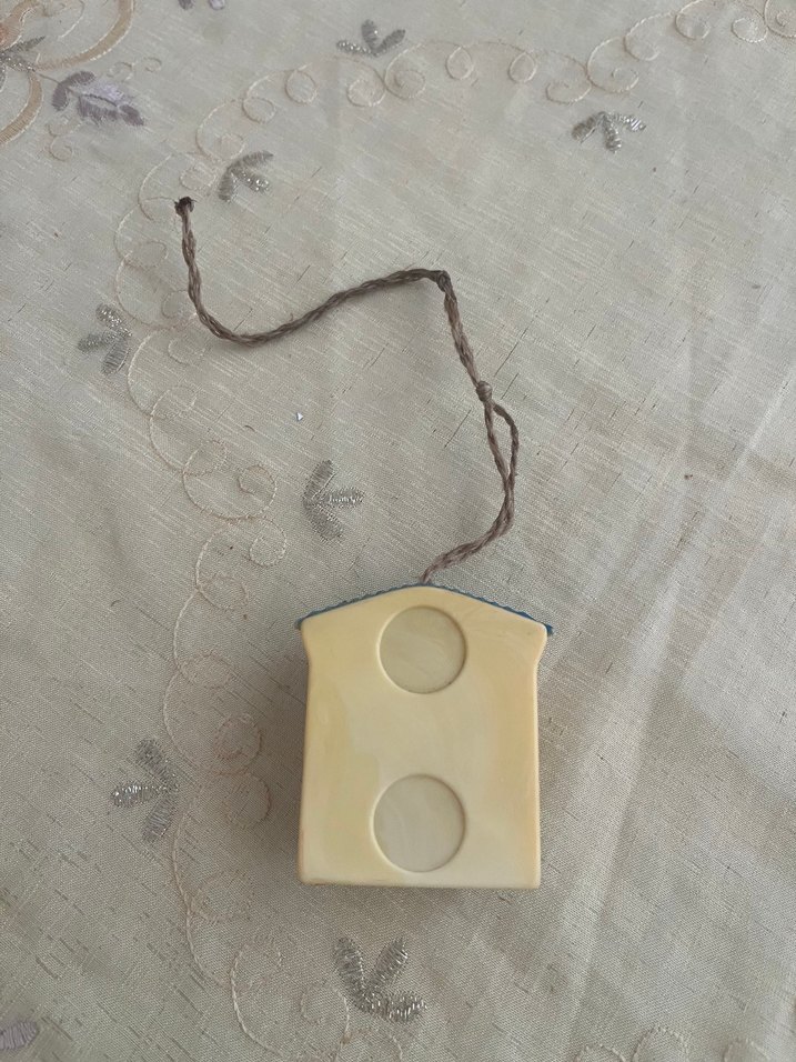 Asmalı Renkli Dekoratif Küçük Ev Süsü - Görsel 2