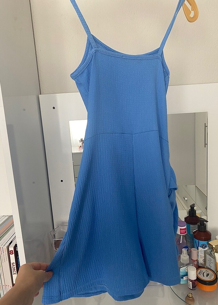 Kadın şortlu tulum - Görsel 2