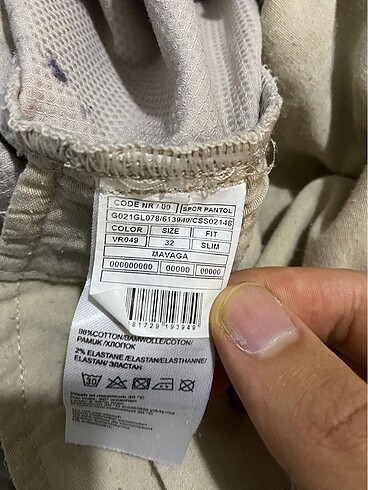 Erkek Pantolon - Görsel 3