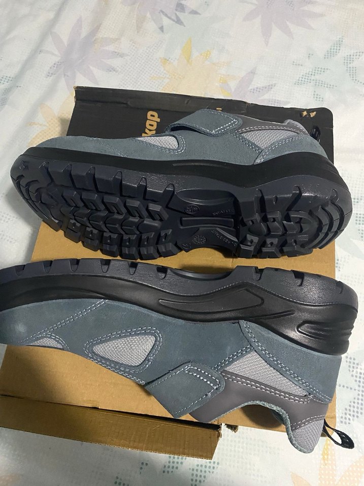 Gri Erkek Spor  Velcro Kapatma Mekap Marka - Görsel 2