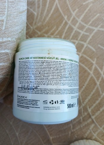 Beden Renk HUNCA CARE At Kestanesi Jel-Krem 500ml
