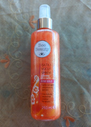 Bee Beauty Işıltılı Vücut Spreyi 250 ml