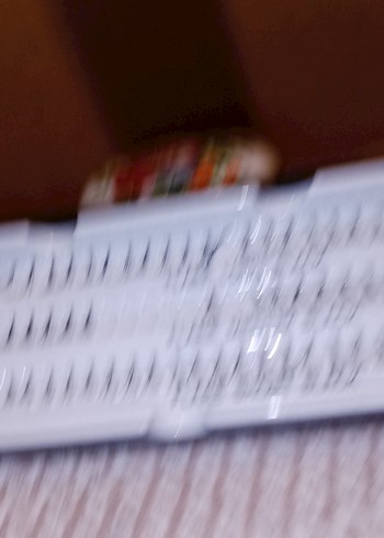 Beyaz Sahte Kirpik Seti - Görsel 2