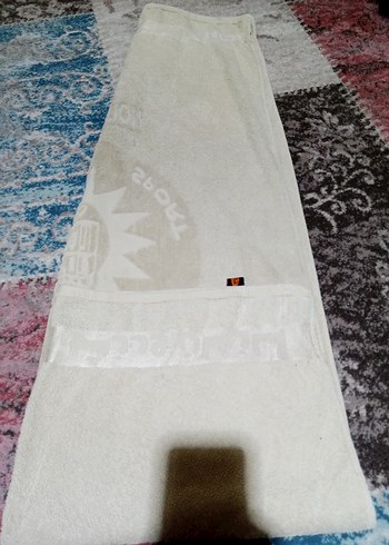 Bej Gri Bohem Desenli Havlu - Görsel 3