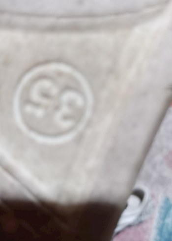 Kız Çocuk Beyaz Baskılı Spor Ayakkabı - Görsel 4