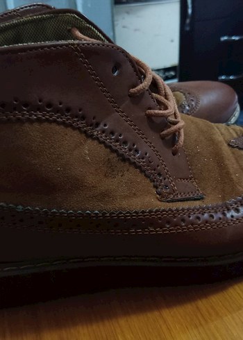 Kahverengi Erkek Bağcıklar 41 numarası - Görsel 2