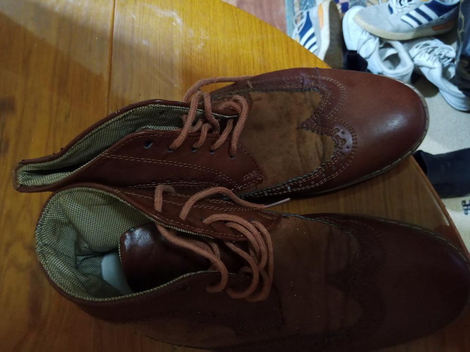 Kahverengi Erkek Bağcıklar 41 numarası - Görsel 3