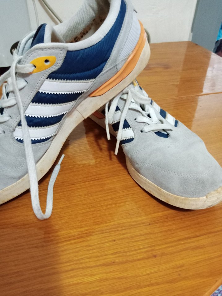 Gri Spor Ayakkabı Bağcıkları 42 numarası - Görsel 2