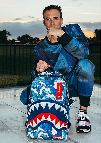  Beden SPRAYGROUND THE SHARK WAVE BACKPACK