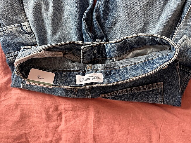 32 Beden mavi Renk pull&bear jean