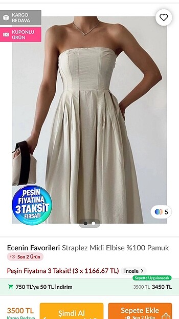 Diğer Kadın elbise