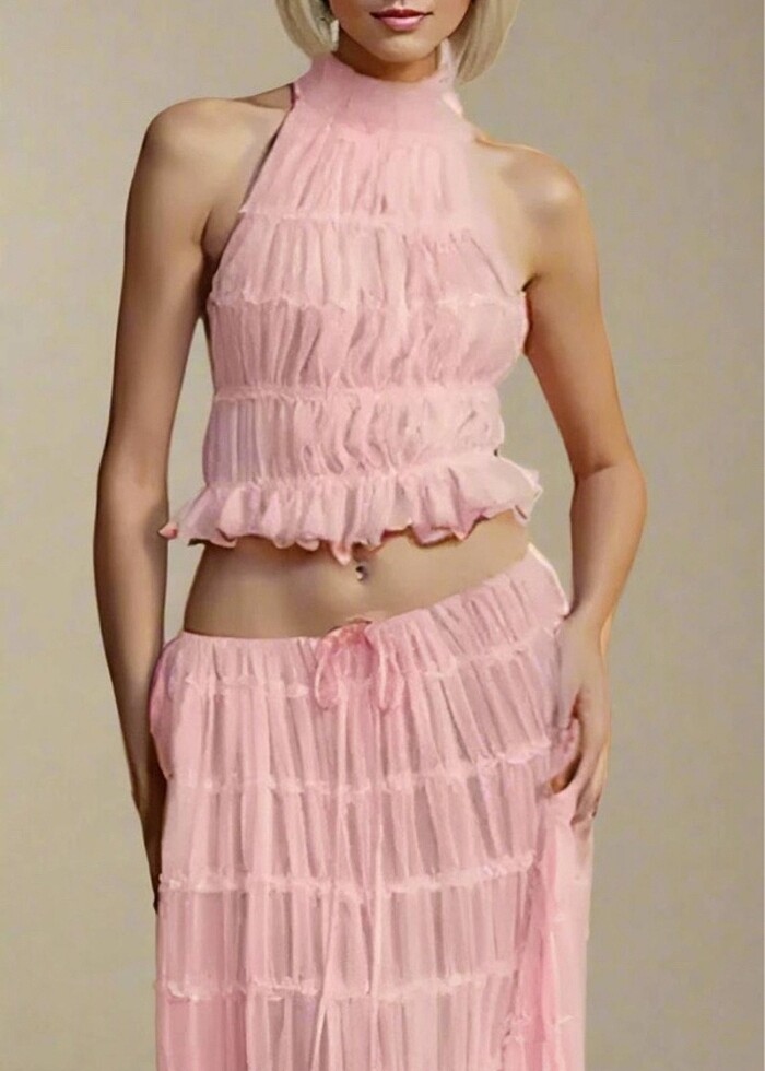 Plaj elbisesi - Görsel 3