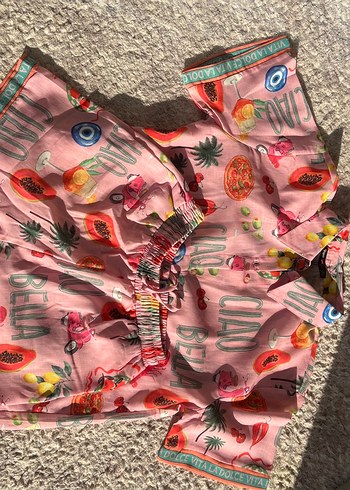 Pembe keten takım - Görsel 4