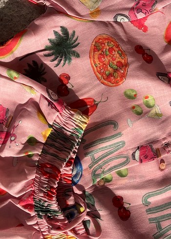 Pembe keten takım - Görsel 5