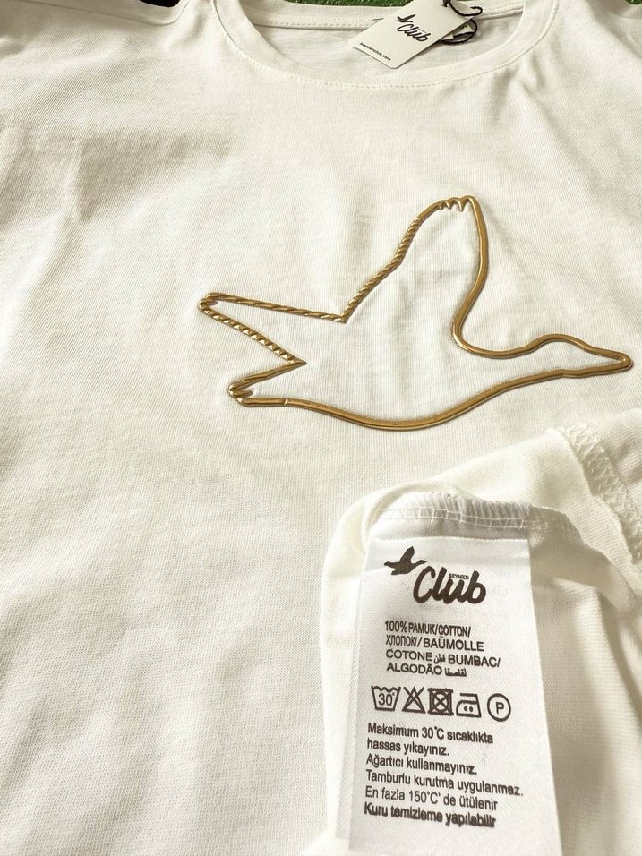 Beymen Beyaz Kadın Tişört - Görsel 3