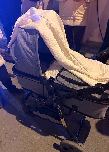 Travel sistem Gri Bebek Arabası (Puset dahil) - Görsel 2