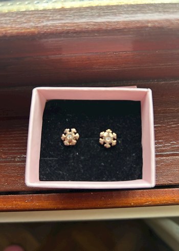 Yeni gümüş kadın küpe - Görsel 2