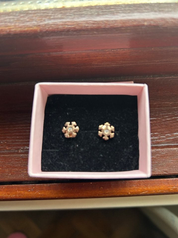 Yeni gümüş kadın küpe - Görsel 2