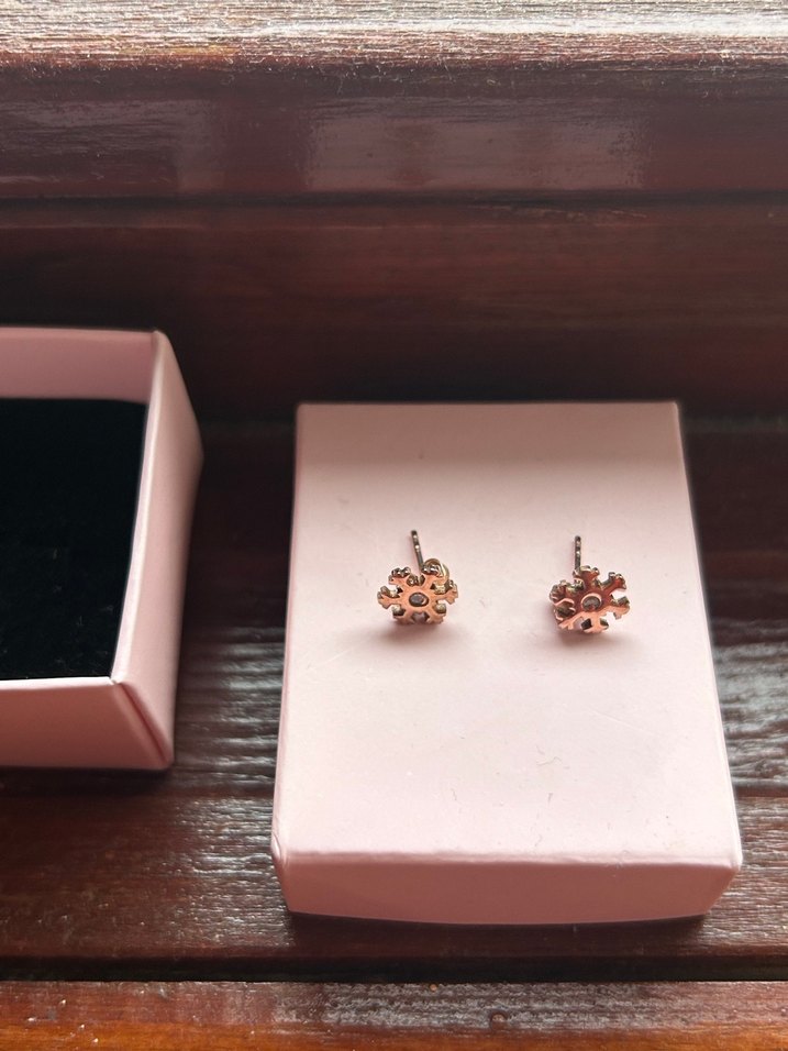 Yeni gümüş kadın küpe - Görsel 4