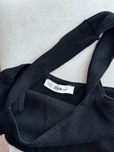 Dilvin Dilvin örgü crop