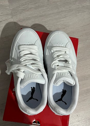 Beyaz Kadın Platform Spor Ayakkabı - Görsel 5