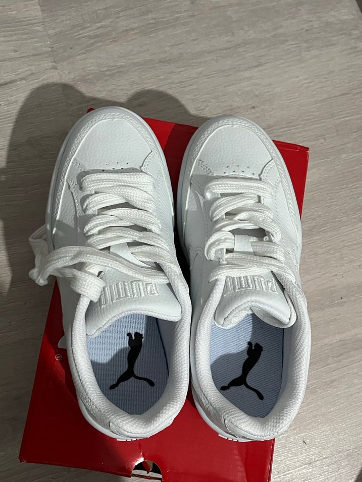 Beyaz Kadın Platform Spor Ayakkabı - Görsel 5