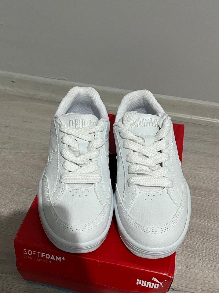 Beyaz Kadın Platform Spor Ayakkabı - Görsel 3